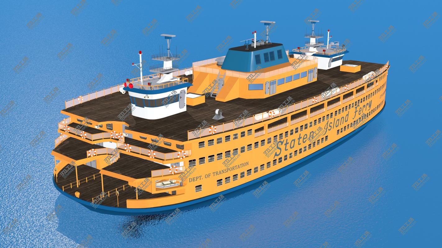 images/goods_img/20210319/3D model Staten Island Ferry New York/5.jpg